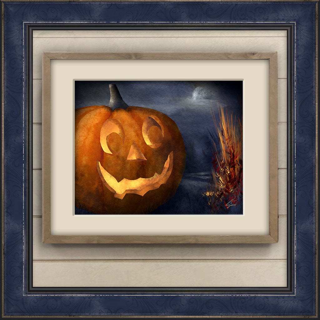 Pumpkin Jack - Halloween art Jack O&#39;Lantern
