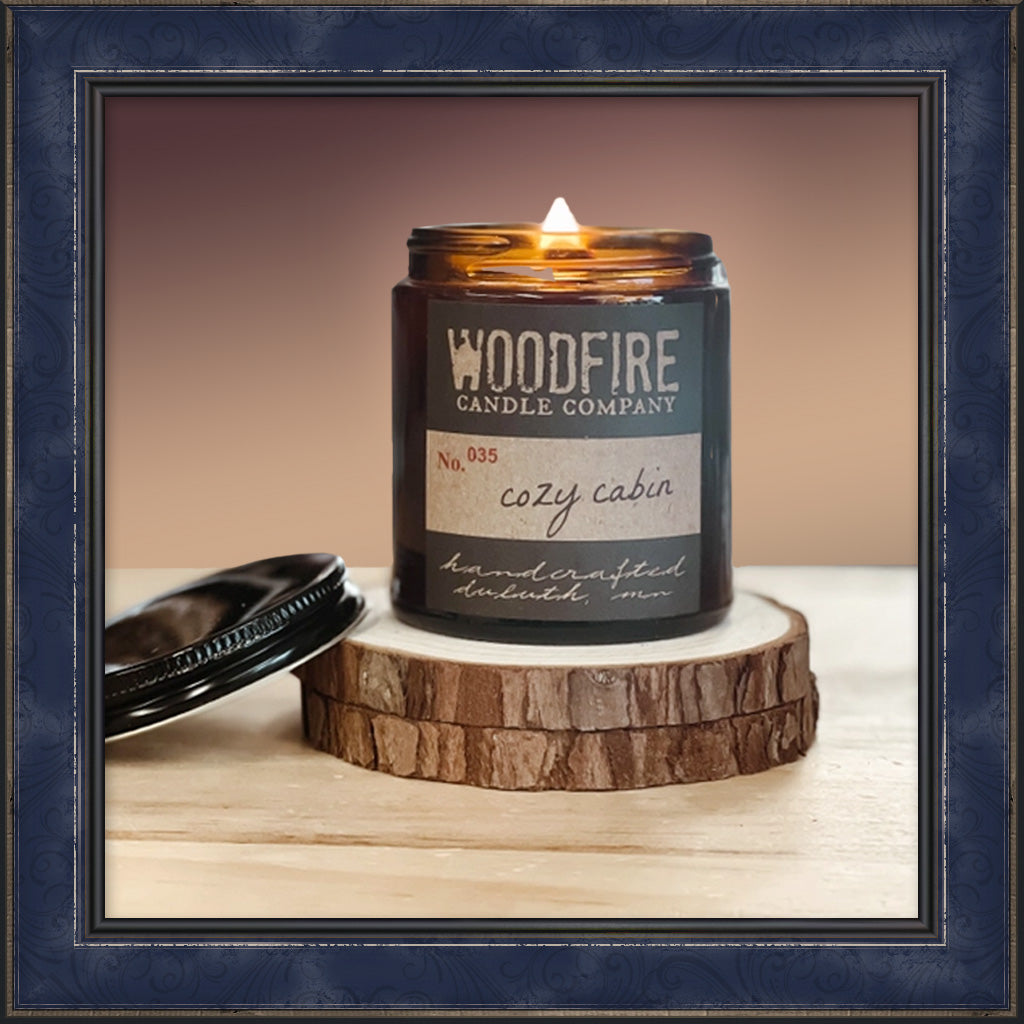 Candles, Woodfire Small Jar
