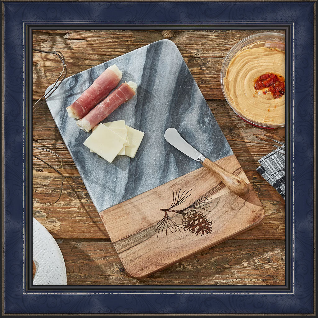 Cutting Board/Spreader - Rustic Pine