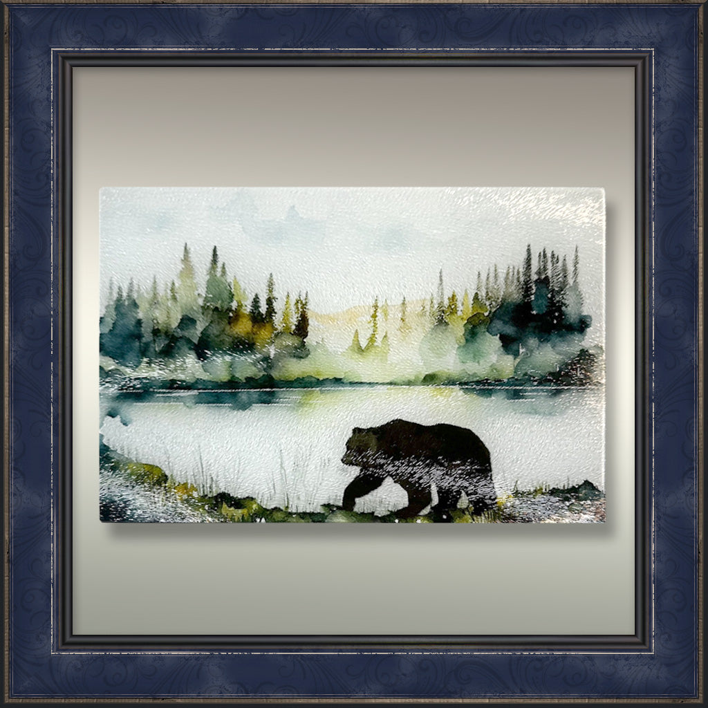 Cutting Board / Charcuterie Board - Tempered Glass Art