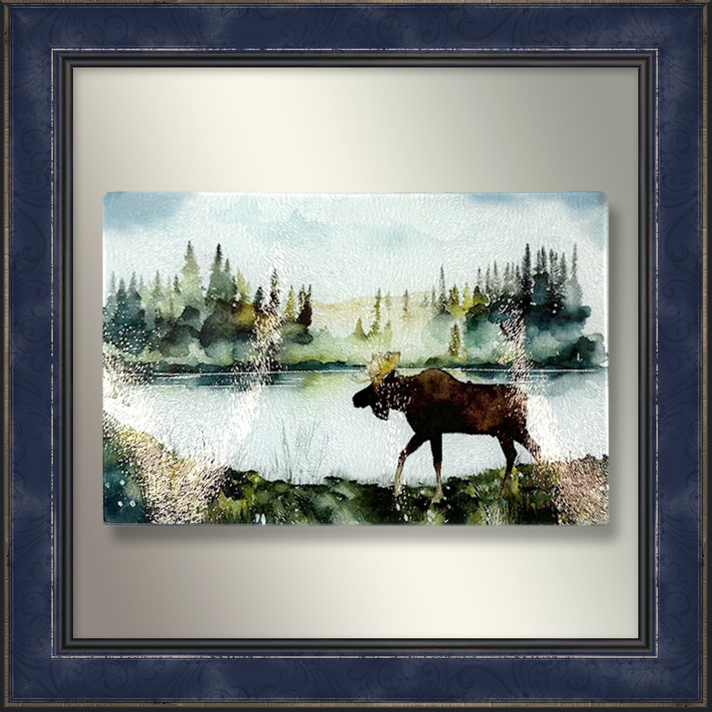 Cutting Board / Charcuterie Board - Tempered Glass Art