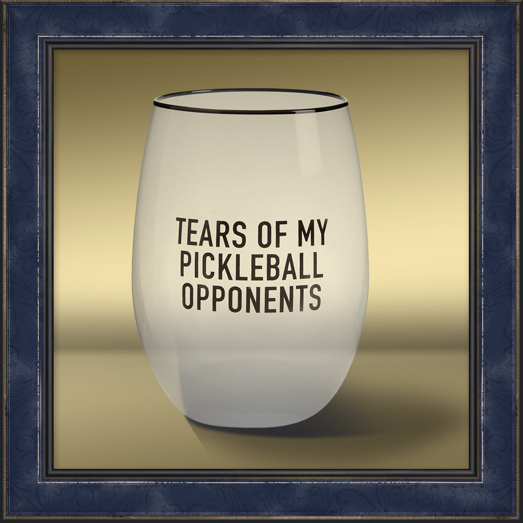 Wine Glass, Tears of Pickleball Opponents