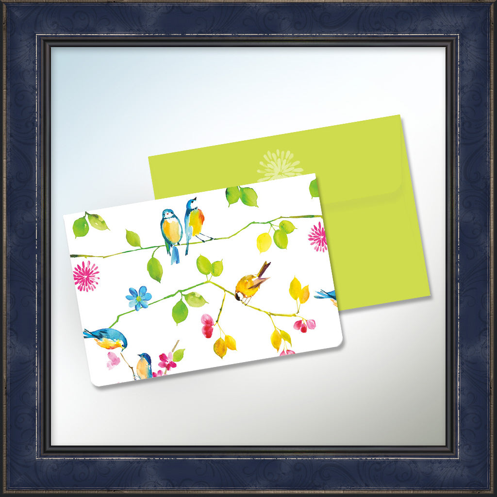 Watercolor Birds Note Cards