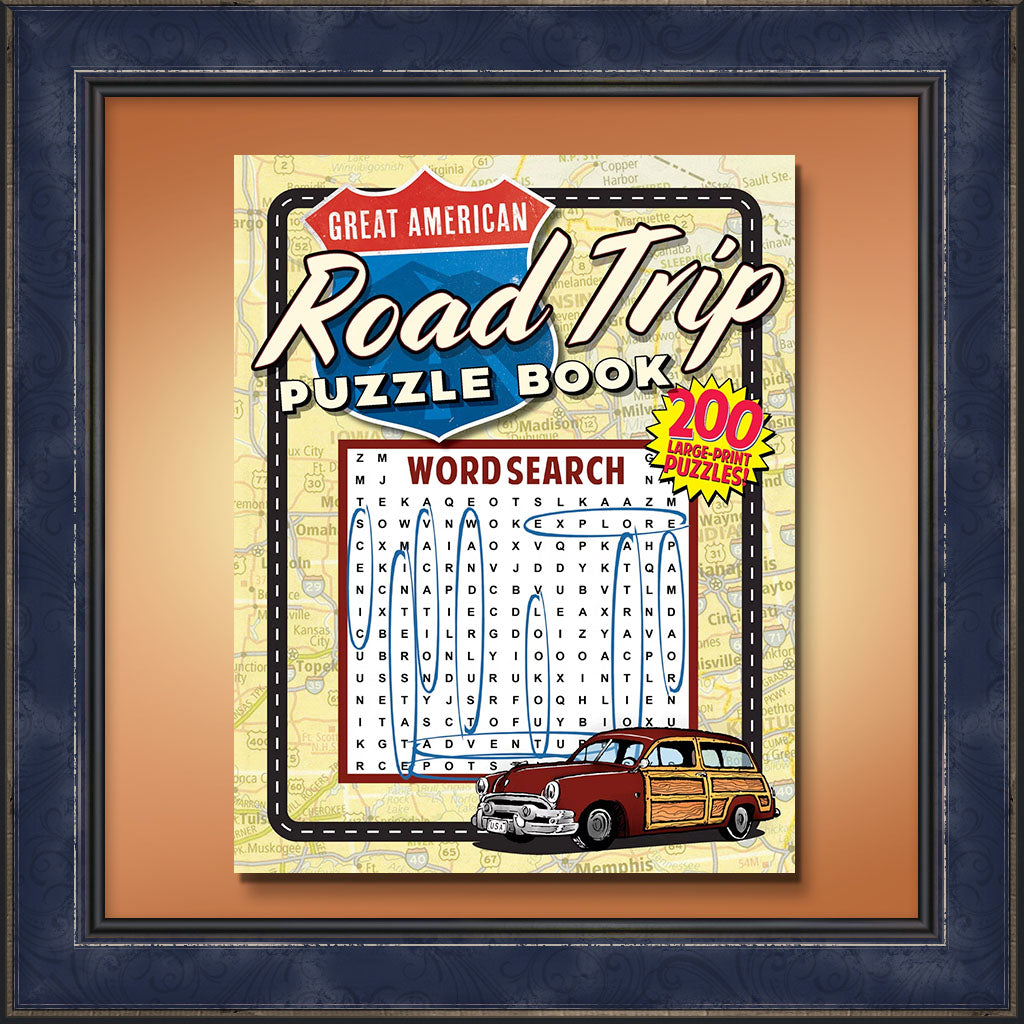 Great American Road Trip Puzzle Book