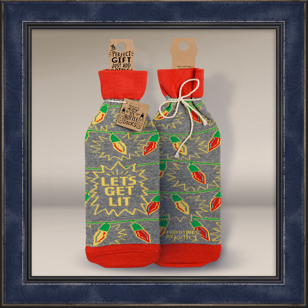 Bottle Cover - Let's Get Lit