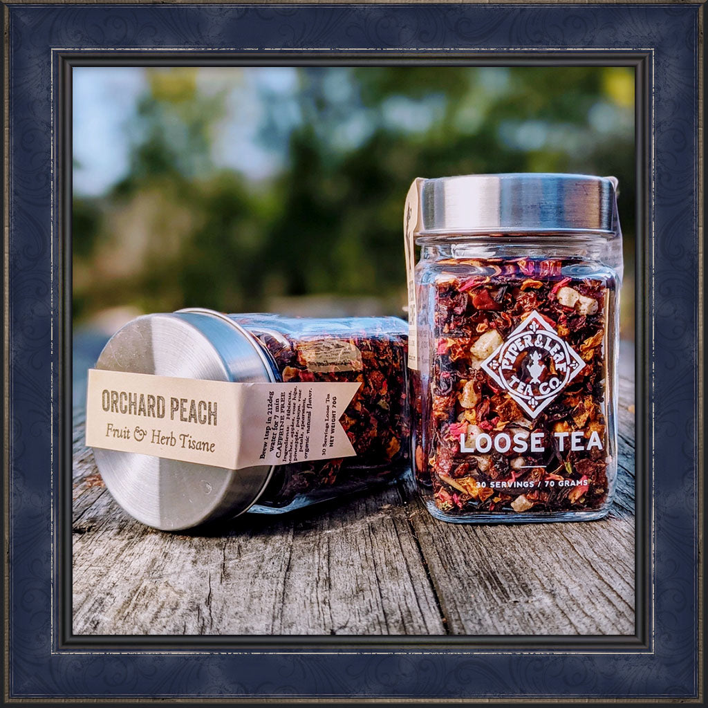 Tea - Loose Leaf 30 Servings - Orchard Peach