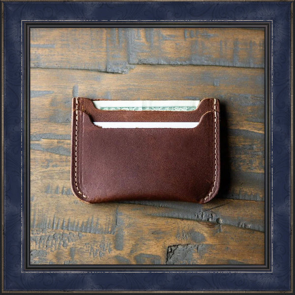 The Bradford Double Sleeve Fine Leather Wallet - Wild Mountain Trading Co