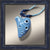 Ocarina - 6 Hole Mini Heart, Blueberry